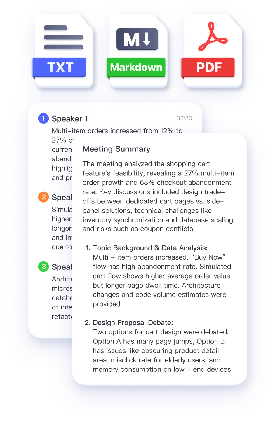 Export with Clean Formatting